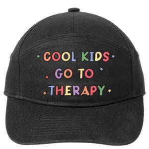 Pediatric Occupational Physical Therapist Cool Therapy 7-Panel Snapback Hat