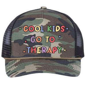 Pediatric Occupational Physical Therapist Cool Therapy Retro Rope Trucker Hat Cap