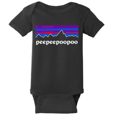 Peepeepoopoo Outdoors Pee Pee Poo Poo 2024 Baby Bodysuit