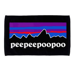 Peepeepoopoo Outdoors Pee Pee Poo Poo 2024 Microfiber Hand Towel