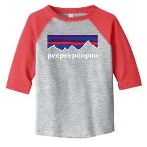 Peepeepoopoo Outdoors Pee Pee Poo Poo Funny Fathers Day Toddler Fine Jersey T-Shirt