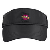 Progress Over Perfection Leopard Pencil Motivational Teacher Adult Drive Performance Visor
