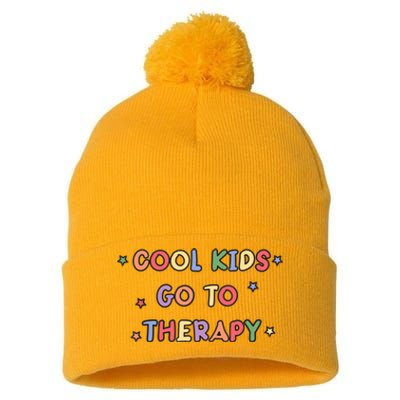 Pediatric Occupational Physical Therapist Cool Therapy Pom Pom 12in Knit Beanie