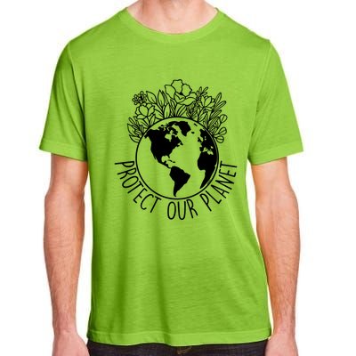 Protect Our Planet Funny Save Our Earth Protect Month Cute Gift Adult ChromaSoft Performance T-Shirt