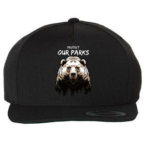 Protect Our Parks Wool Snapback Cap