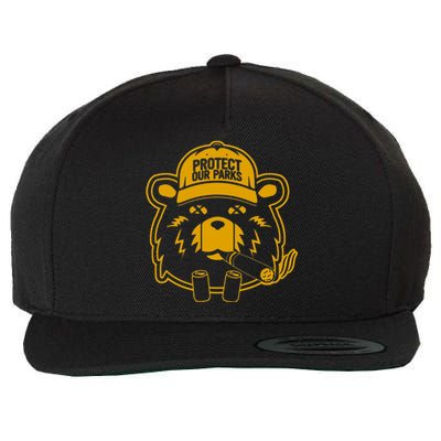 Protect Our Parks Jre Wool Snapback Cap