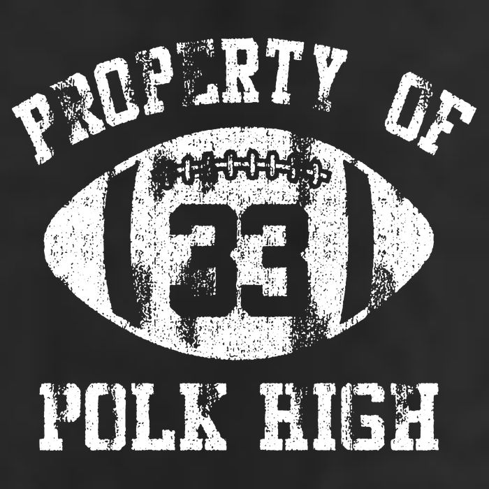Property Of Polk High 7 Panel Mesh Trucker Snapback Hat