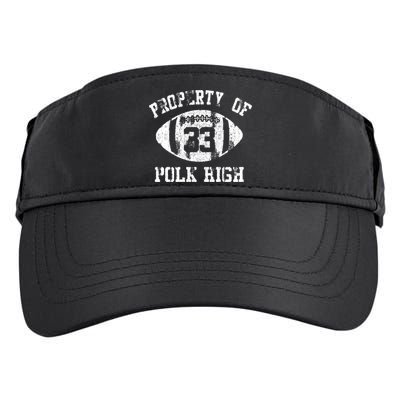 Property Of Polk High Adult Drive Performance Visor