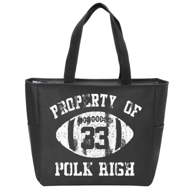 Property Of Polk High Zip Tote Bag