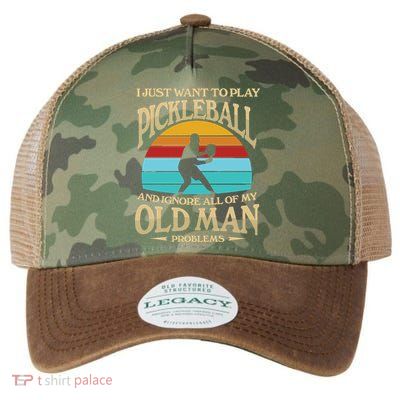 Pickleball OLDMAN Legacy Tie Dye Trucker Hat