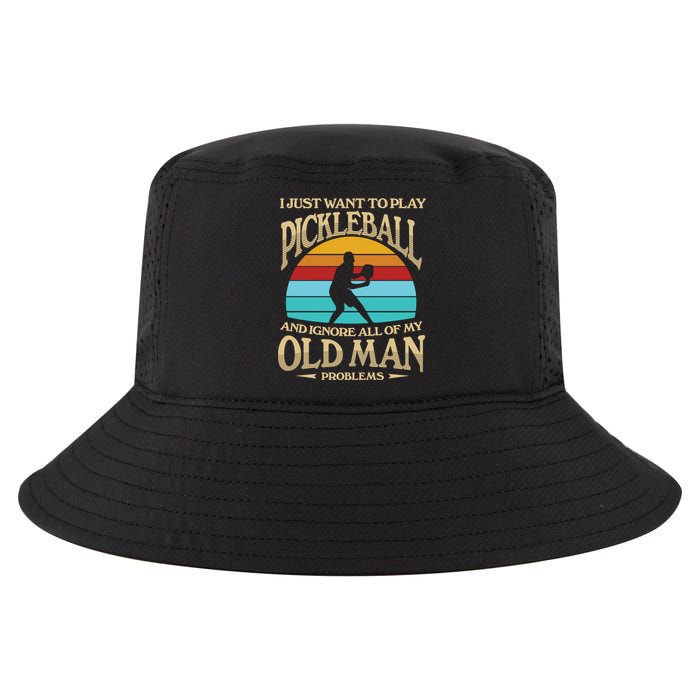 Pickleball OLDMAN Cool Comfort Performance Bucket Hat