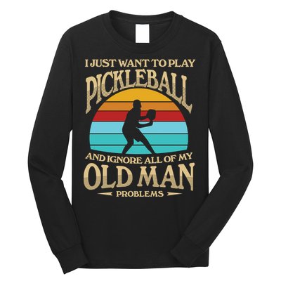 Pickleball OLDMAN Long Sleeve Shirt