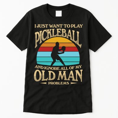 Pickleball OLDMAN Tall T-Shirt