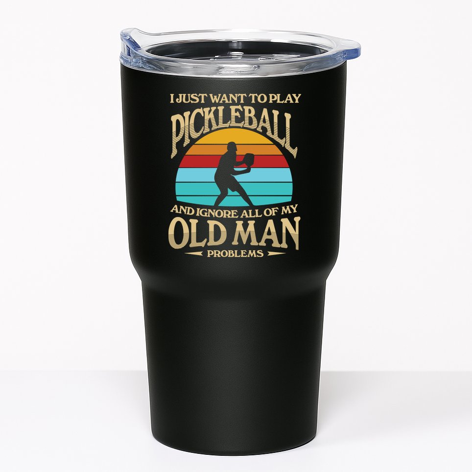 Pickleball OLDMAN Tumbler