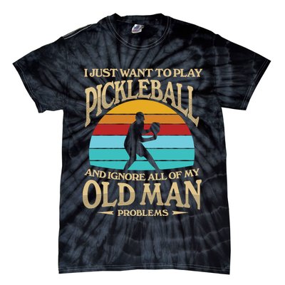 Pickleball OLDMAN Tie-Dye T-Shirt