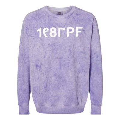 Principle Of Pleasure Colorblast Crewneck Sweatshirt