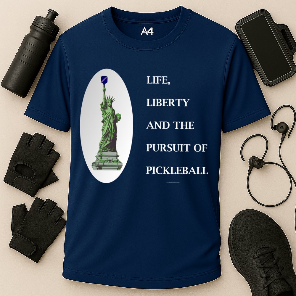 Pursuit Of Pickleball Cooling Performance Crew T-Shirt