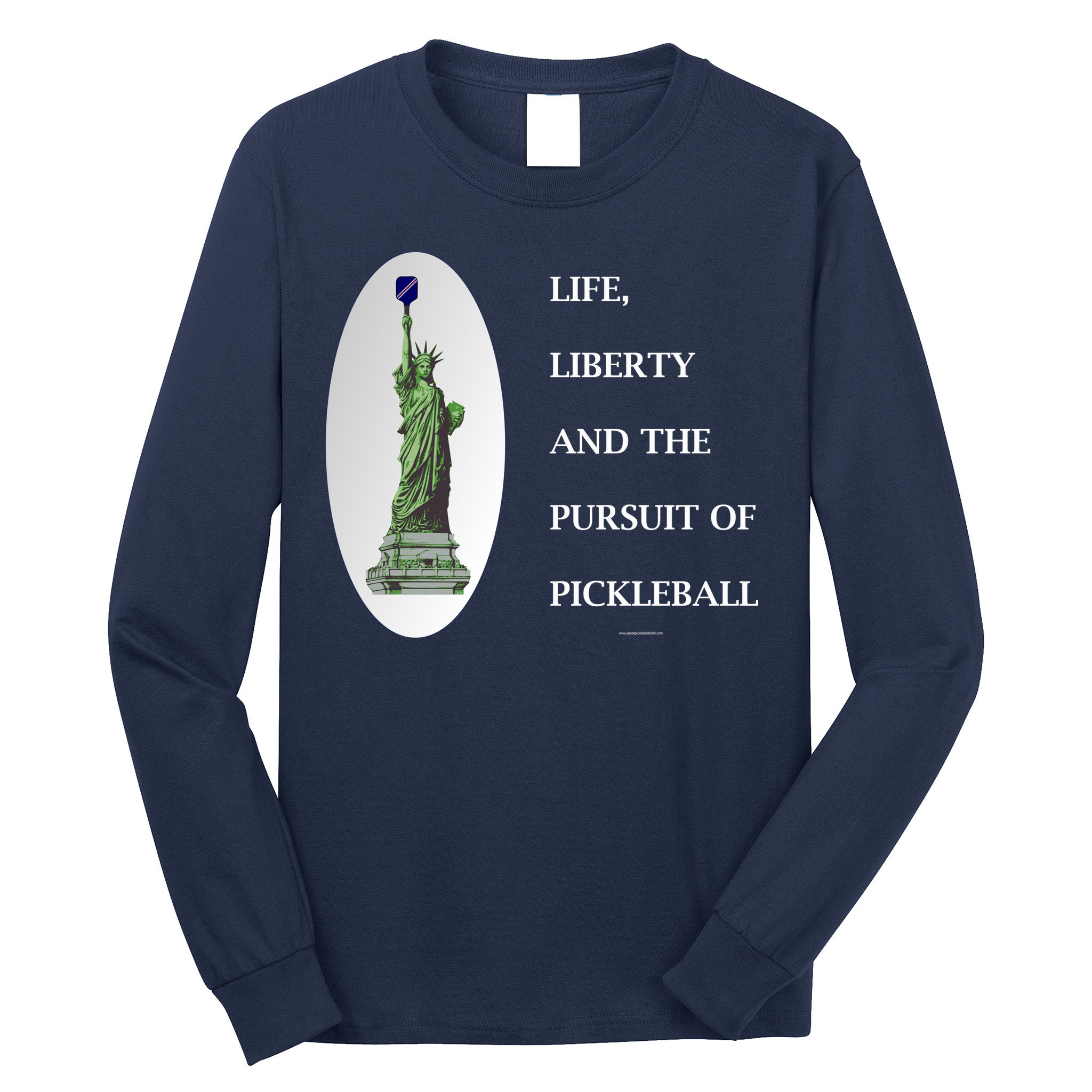 Pursuit Of Pickleball Long Sleeve Shirt