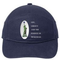 Pursuit Of Pickleball 7-Panel Snapback Hat