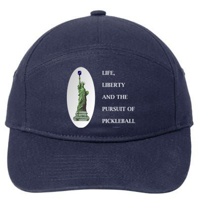 Pursuit Of Pickleball 7-Panel Snapback Hat