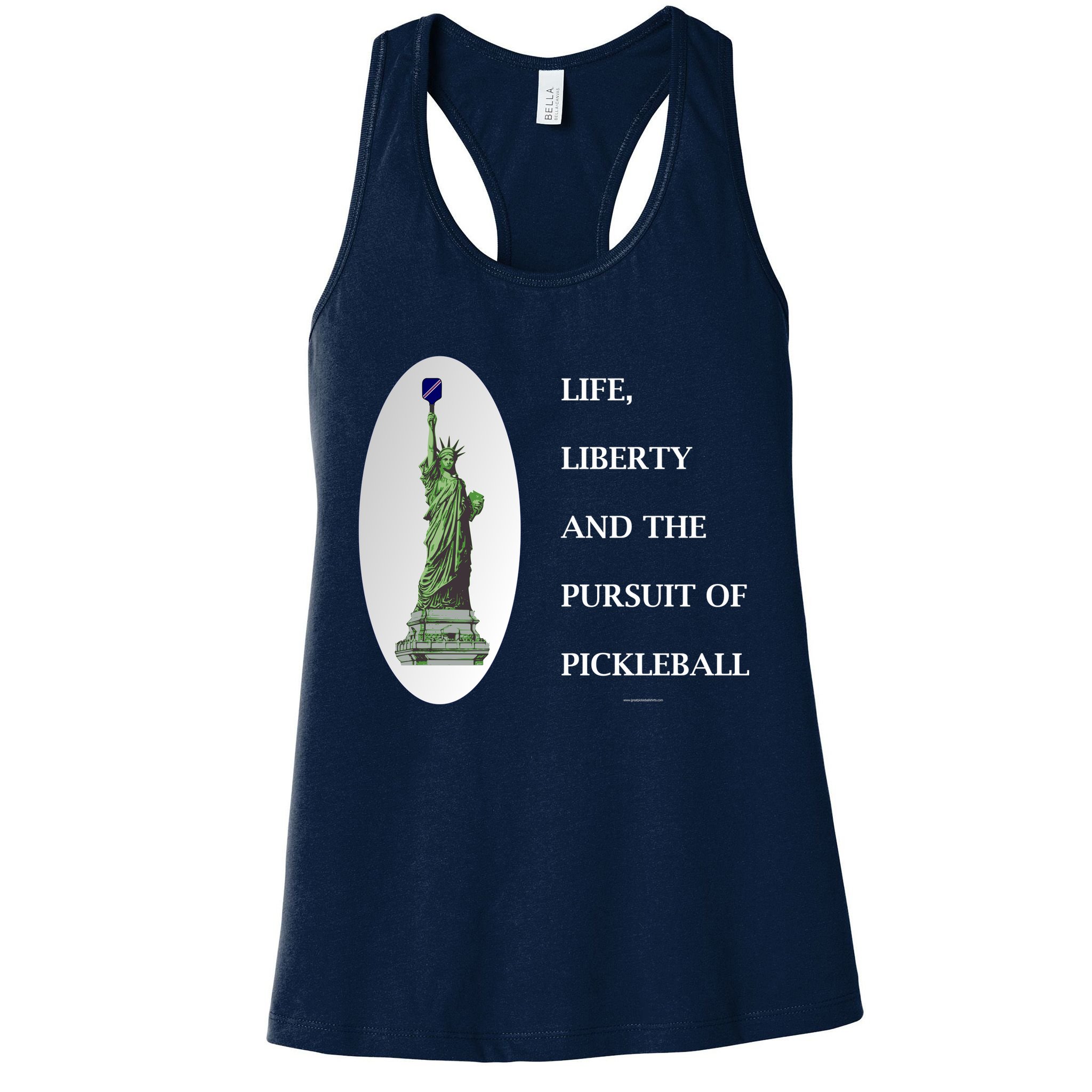 Pursuit Of Pickleball Womens Tank Top