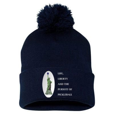 Pursuit Of Pickleball Pom Pom 12in Knit Beanie