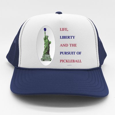 Pursuit Of Pickleball Trucker Hat