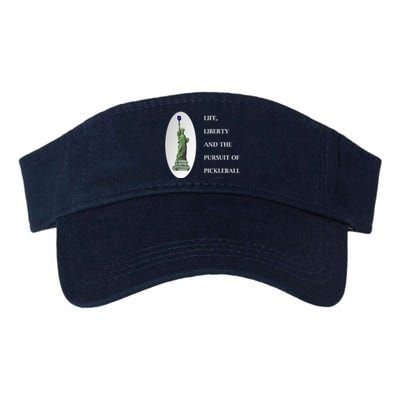 Pursuit Of Pickleball Valucap Bio-Washed Visor