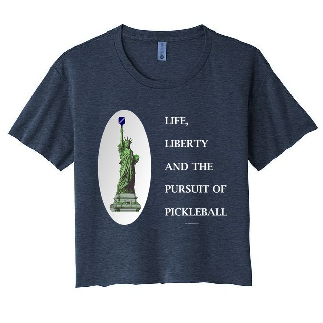 Pursuit Of Pickleball Crop Top
