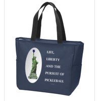 Pursuit Of Pickleball Zip Tote Bag
