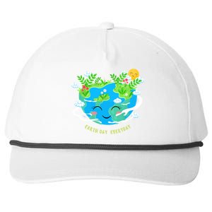 Protect Our Planet World Environt Day Meaningful Gift Snapback Five-Panel Rope Hat