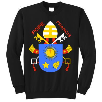 Pope Francis Emblem Christianity Sweatshirt
