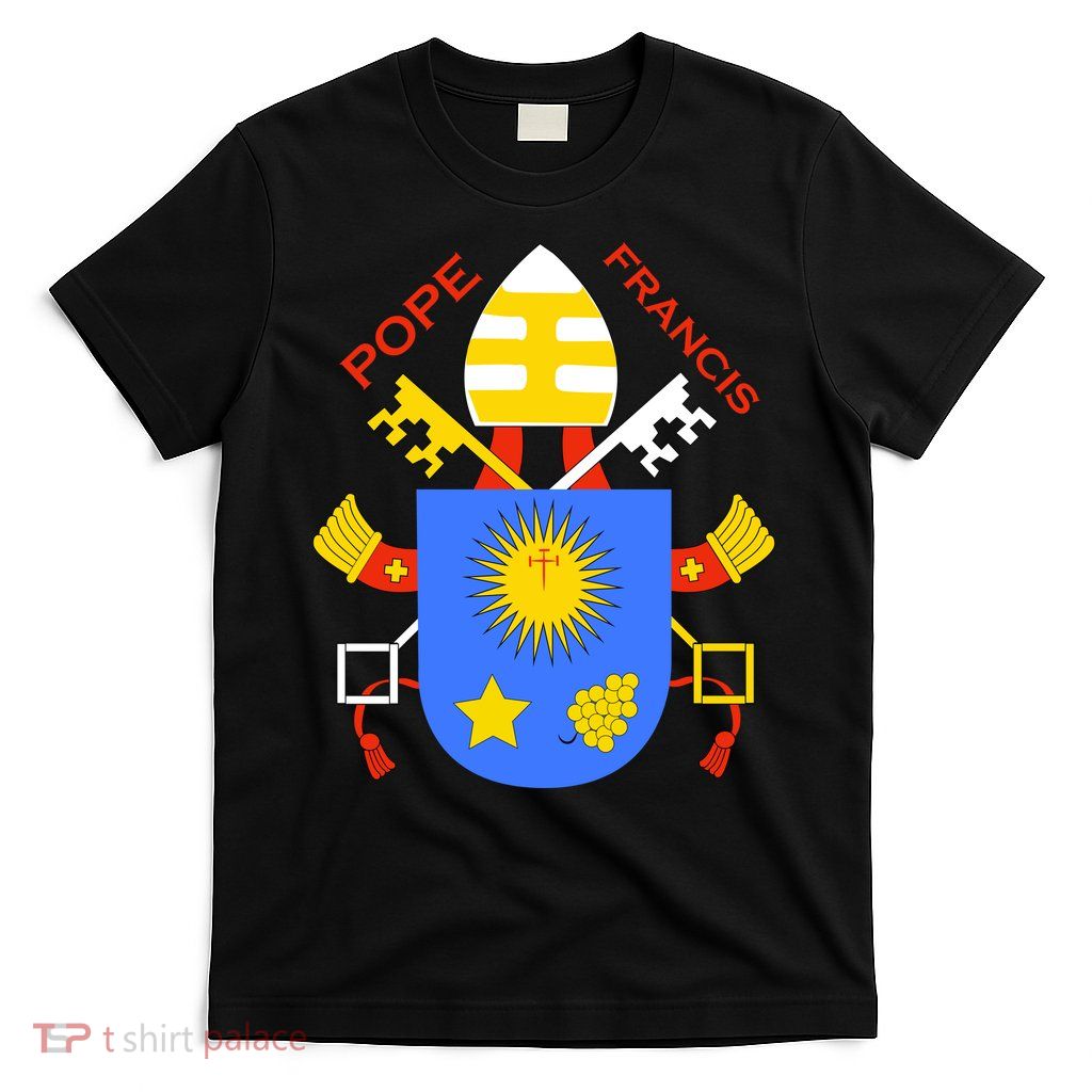 Pope Francis Emblem Christianity T-Shirt