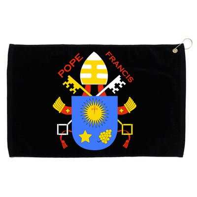 Pope Francis Emblem Christianity Grommeted Golf Towel