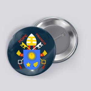 Pope Francis Emblem Christianity Button