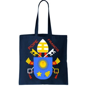 Pope Francis Emblem Christianity Tote Bag