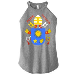 Pope Francis Emblem Christianity Women’s Perfect Tri Rocker Tank