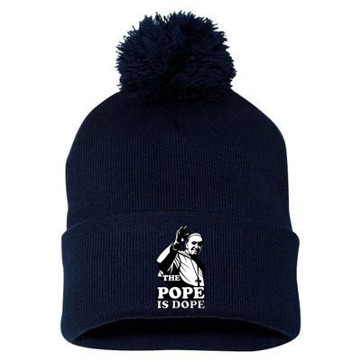 Pope Francis: The Pope Is Dope Pom Pom 12in Knit Beanie