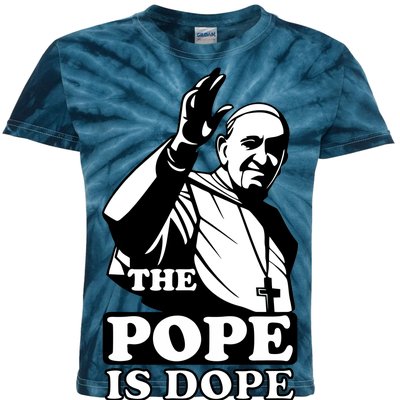 Pope Francis: The Pope Is Dope Kids Tie-Dye T-Shirt