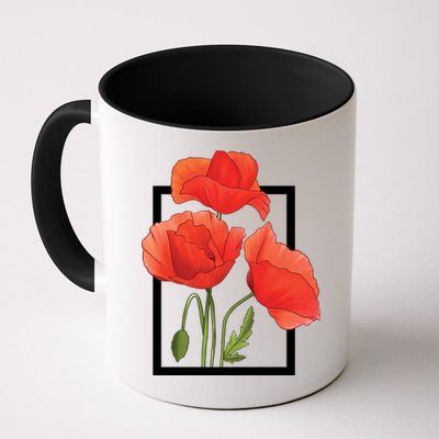 Poppy Flowers Mug