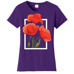 Poppy Flowers Women's T-Shirt