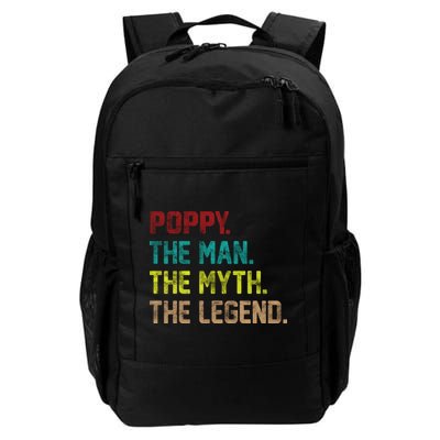 Poppy The Man The Myth The Legend Backpack