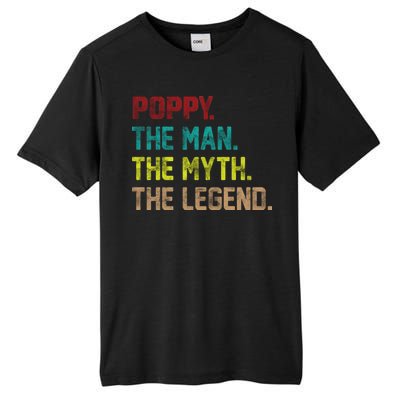 Poppy The Man The Myth The Legend Tall Fusion ChromaSoft Performance T-Shirt