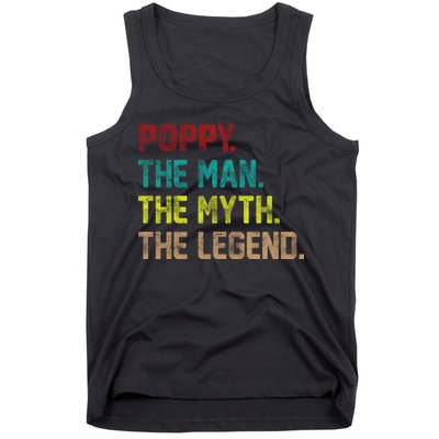 Poppy The Man The Myth The Legend Tank Top