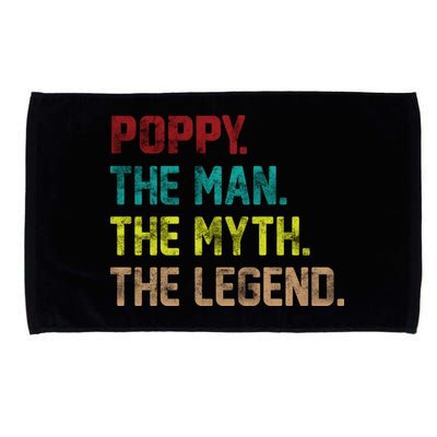 Poppy The Man The Myth The Legend Microfiber Hand Towel