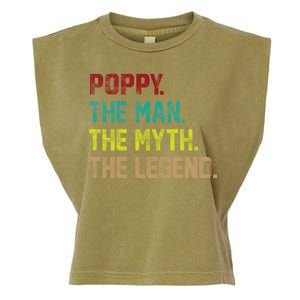 Poppy The Man The Myth The Legend Garment-Dyed Women's Muscle Tee