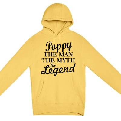 Poppy The Man The Myth The Legend Classic Premium Pullover Hoodie