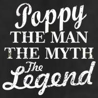 Poppy The Man The Myth The Legend Classic Adult Drive Performance Visor