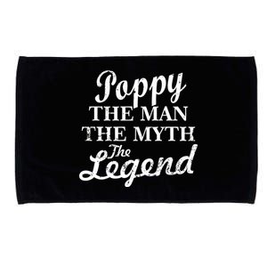 Poppy The Man The Myth The Legend Classic Microfiber Hand Towel