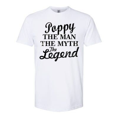 Poppy The Man The Myth The Legend Classic Softstyle® CVC T-Shirt